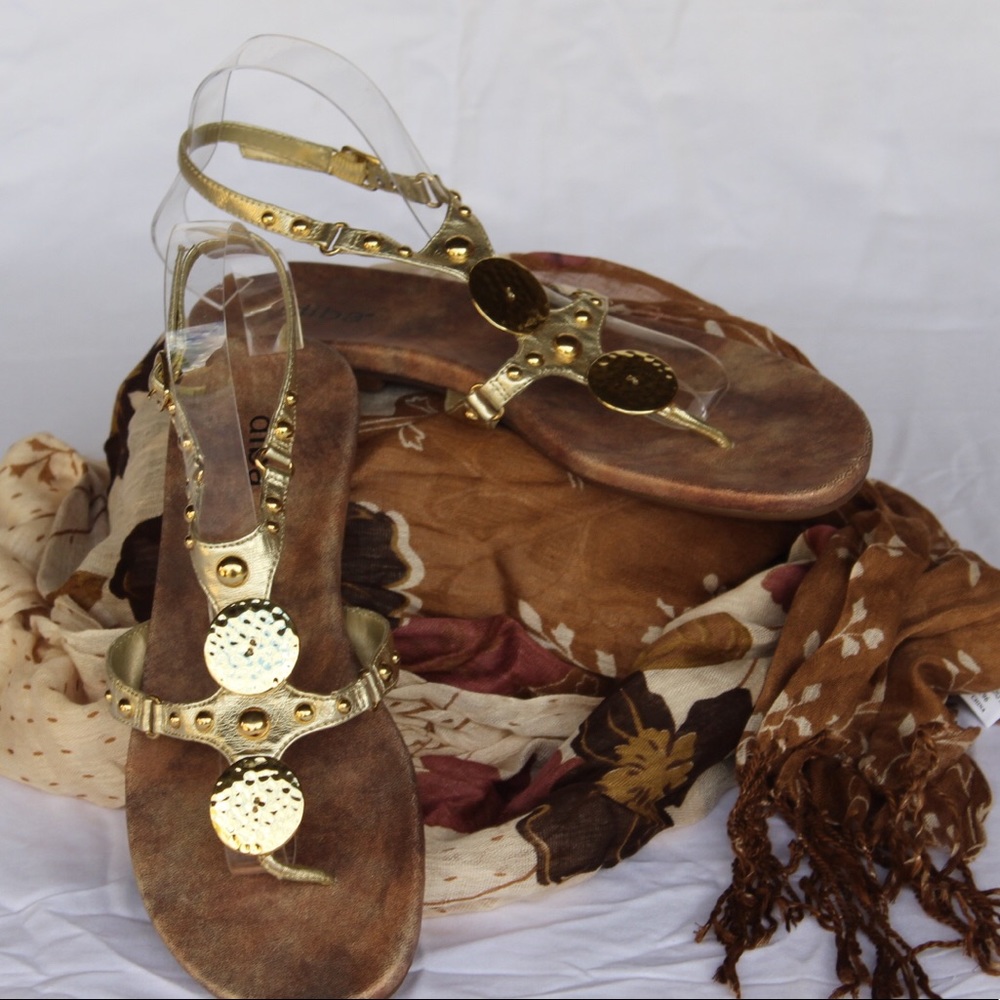 Diba Gladiator Thong Sandal size 10